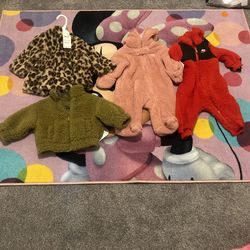 3 To 6 Months Winter Jackie’s And Onesies   