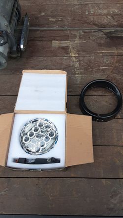 Harley Davidson LED light kit and bezel