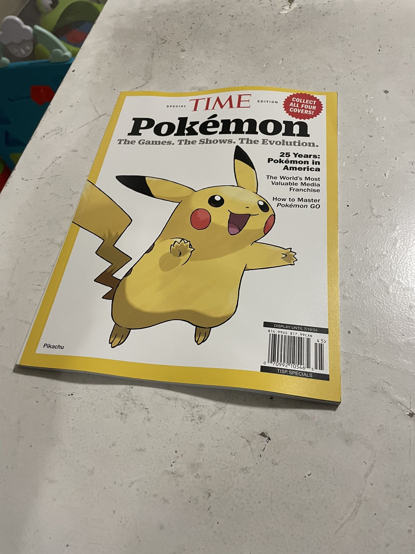 Pokemon Time Magazine 
