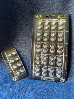 LR41 AG3 Button Cell Batteries – 8 pcs $4 | Thermometer Watch Toys