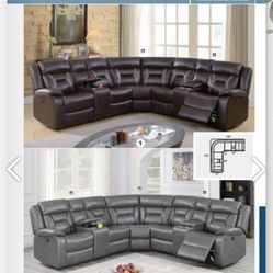 Sectinal Recliner Set 