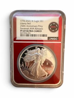 2026-W American Silver Eagle NGC PF69 Ultra Cameo