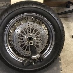 200 searies AVON tire, motercycle wide tire and rim