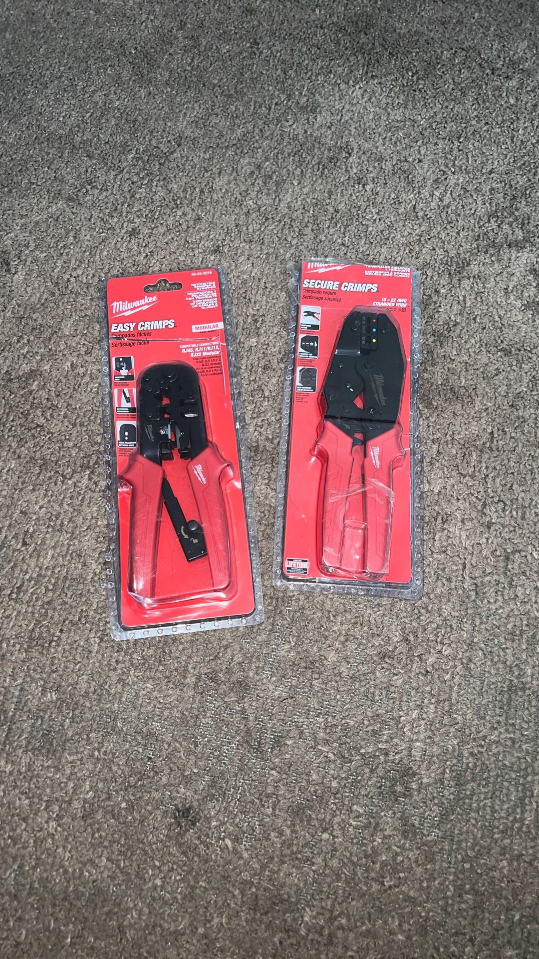 Milwaukee Secure Crimps New 2 Pack