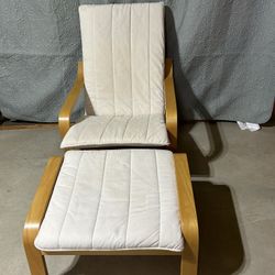 Sling Chair And Ottoman