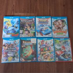 WiiU Game Lot