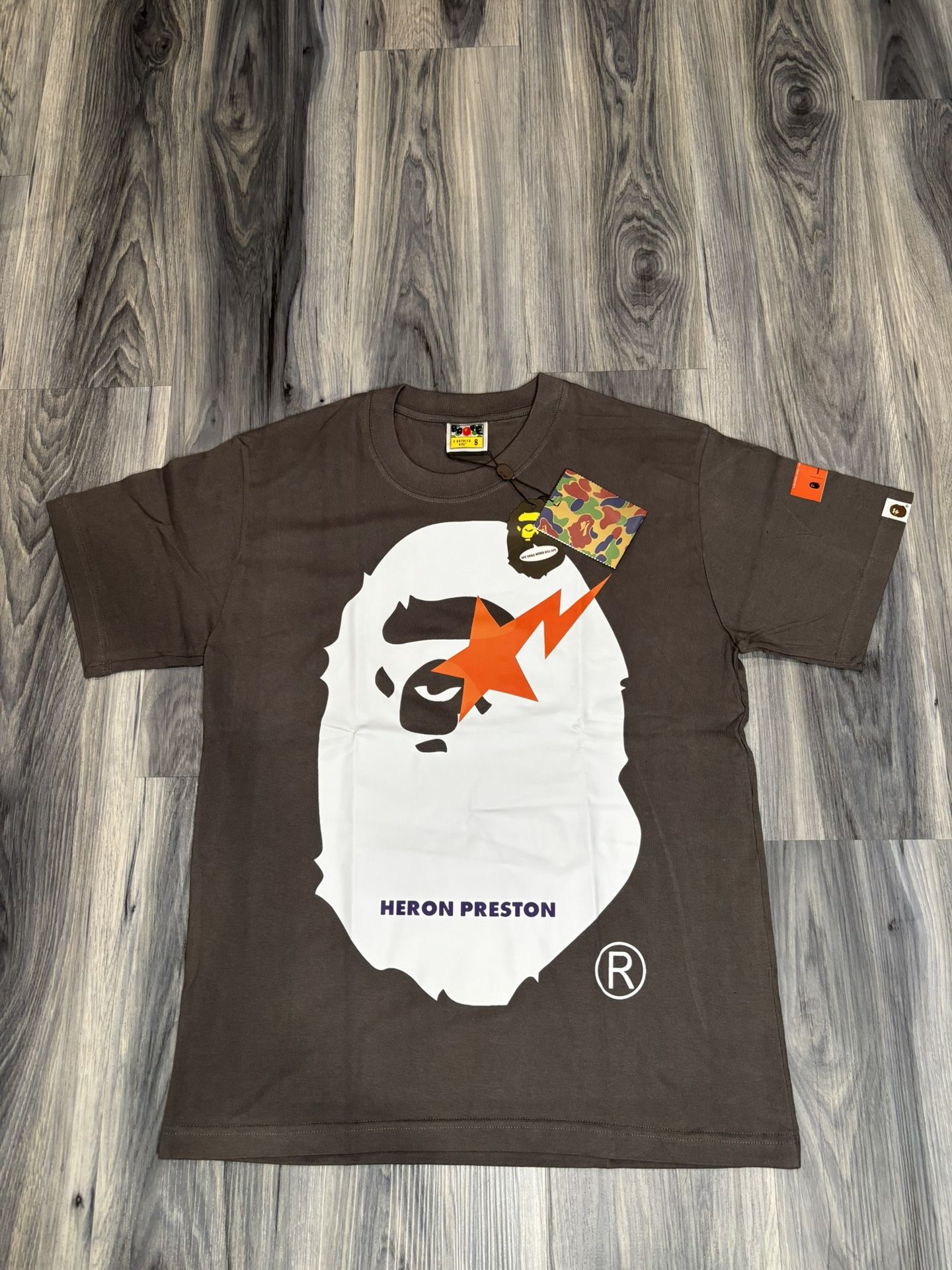 Bape Tee Gray