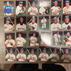 1994 Mariners Baseball Cards By Mothers