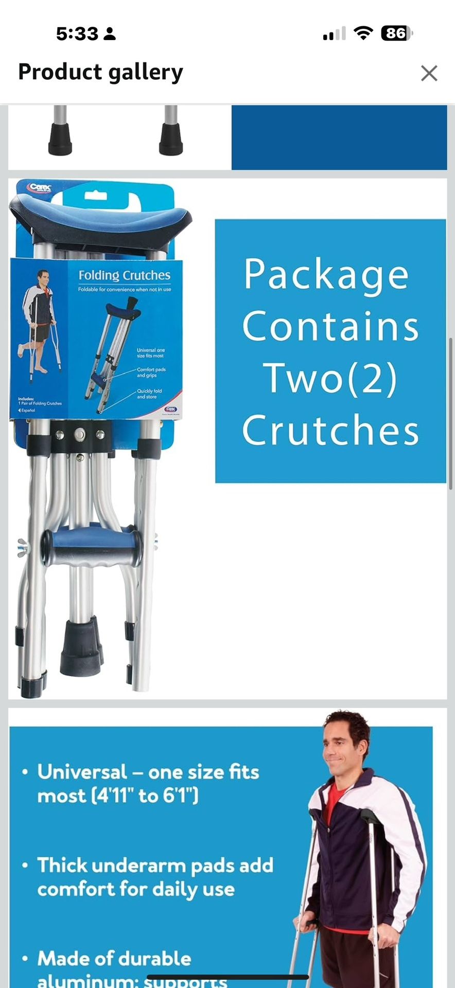Crutches