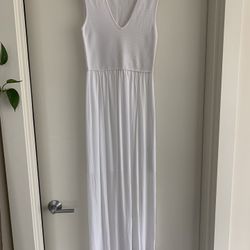 Women’s White  Long Dress