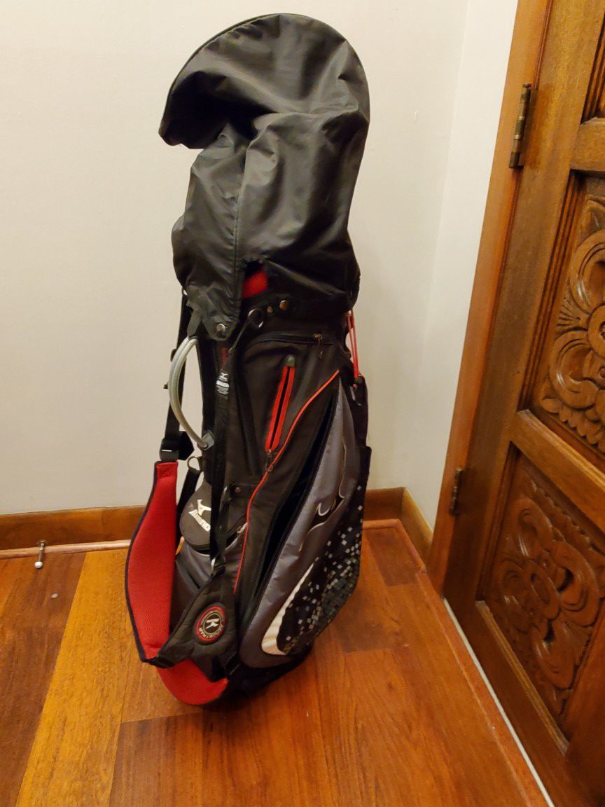 Golf bag and club