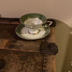 Antique Tea Cup And Plate