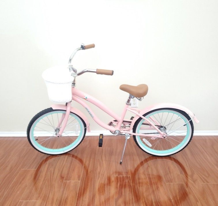 Like New 20" Aceger Bike With Pink Basket