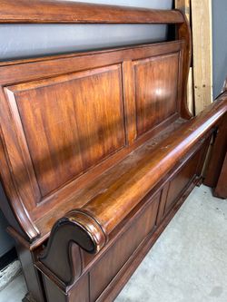 Queen Sleigh bed