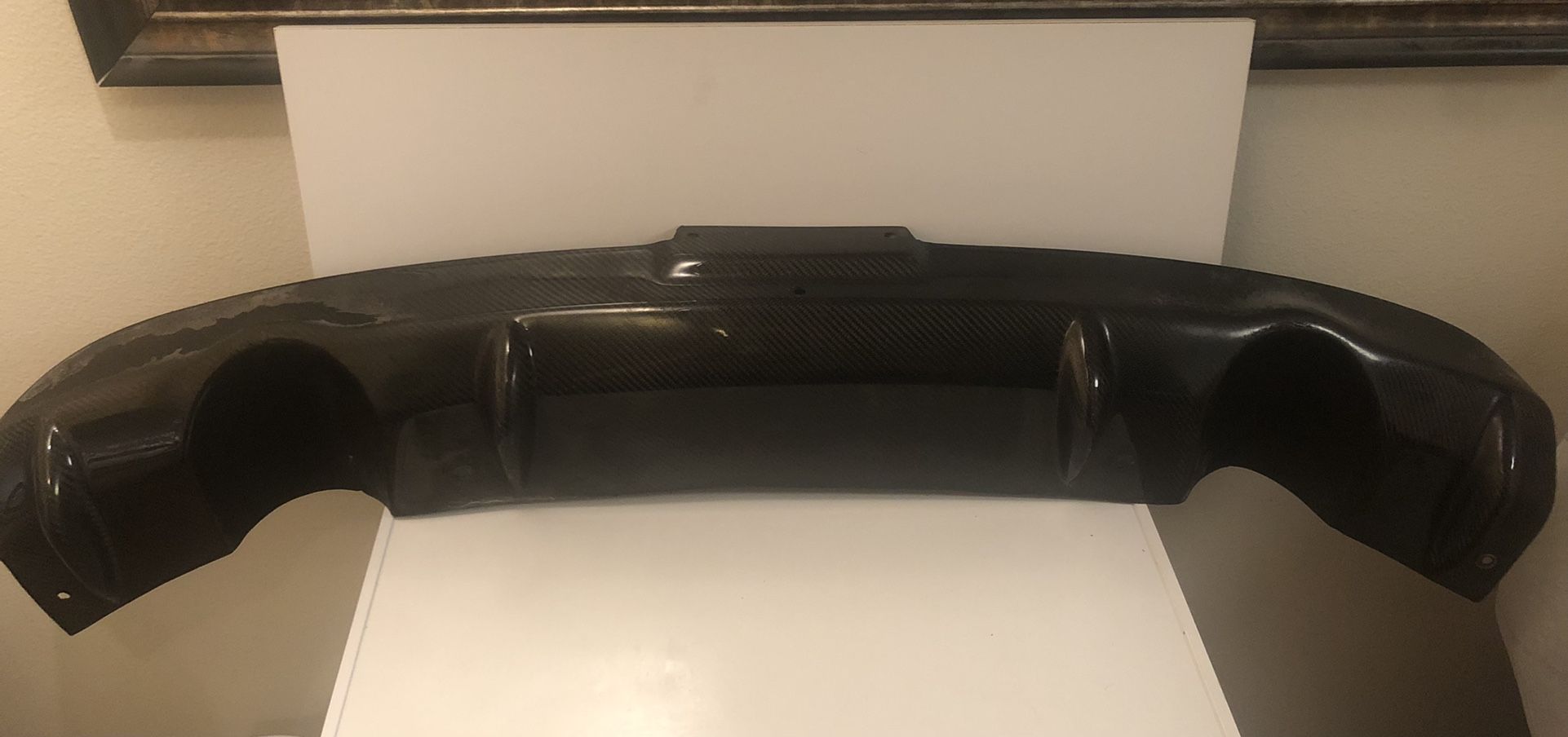 G35 coupe carbon fiber rear diffuser