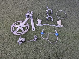 Shimano Sante 2x7 Groupset 5000 Rear Front Derailleurs Shifters Brakes