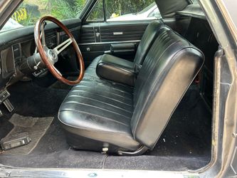 El Camino Split Bench Seat with fold down arm rest