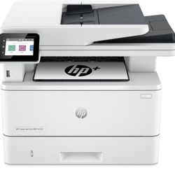 HP LaserJet Pro MFP 4101fdwe Wireless Black & White Monochrome Printer with HP+ Smart Office Features and Fax