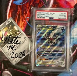 Crown Zenith Darkrai V Star PSA 10 Pokemon card