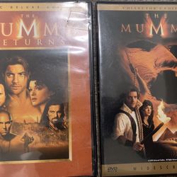 The Mummy and The Mummy Returns (dvd)