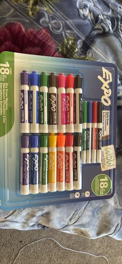 Dry eraser. Multi color