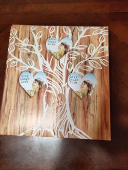 TYM Wooden Family Tree Photo Album Book - "This Is Us" Cover