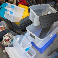 Storage Bins Assorted