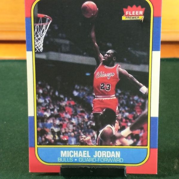Michael Jordan Fleer Rookie Card All Original! Pictures