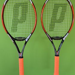 2 New Prince Tennis Rackets 4 3/8