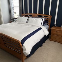 Authentic Wood Bedroom Set
