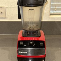 Vitamix 57725 Red Model VM0102D High Speed Blender Tested & FUNCTIONAL