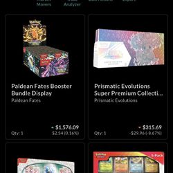 Quality Sealed collection For Trade