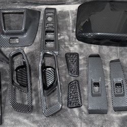 Carbon Fiber interior pieces
