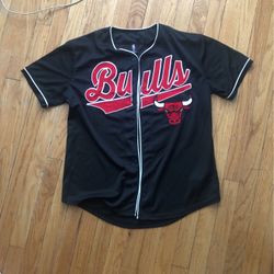 NBA Bulls Baseball Jersey