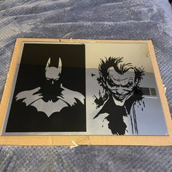 Batman And Joker Mirror 