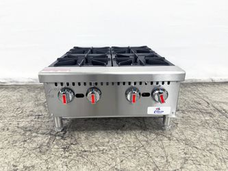 NSF 24 ins four burner hotplate HWS-4