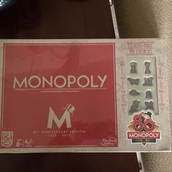 Monopoly 80th Edition