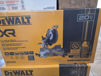 dewalt xr 20v 12" double bevel sliding miter saw
