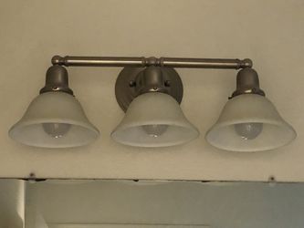 Stainless Steel Bathroom Light Fixture
