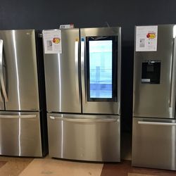 Lg Counter Depth Fren Instaview Door In Door Refrigerator With Ice Maker 💥💥 BQL