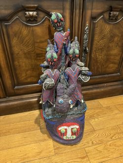 Yoruba Nigeria Beaded Headdress