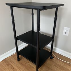 Printer Stand - 2 Tier With Wheels