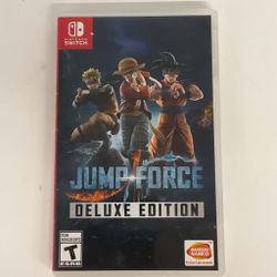  Nintendo Switch Jump Force Deluxe Edition