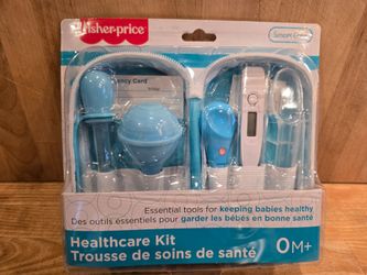 Fisher-Price Smart Care 6-Piece Baby Healthcare Kit, Newborn Essentials, Baby Gift Set