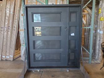 72x82. wrought. iron. doors