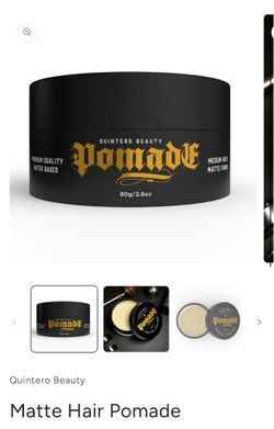 Matte Hair Pomade