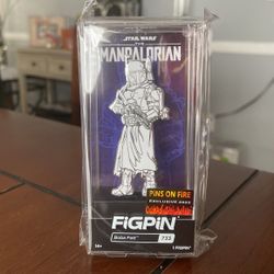 Star Wars Celebration 2022 FiGPiN Boba Fett Mandalorian #733 Exclusive