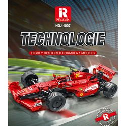 Reobrix  Rev up your creativity with the Reobrix Formula F1 Car (11007), a sleek, high-performance racing car build inspired by the thrill of motorspo