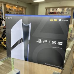 Sony PlayStation 5 Pro 2tb Brand New Console PS5 Pro Own It Today! Easy Financing Options Available! No Credit Needed To Take It Home! 