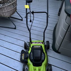Corded Electric Lawnmower 